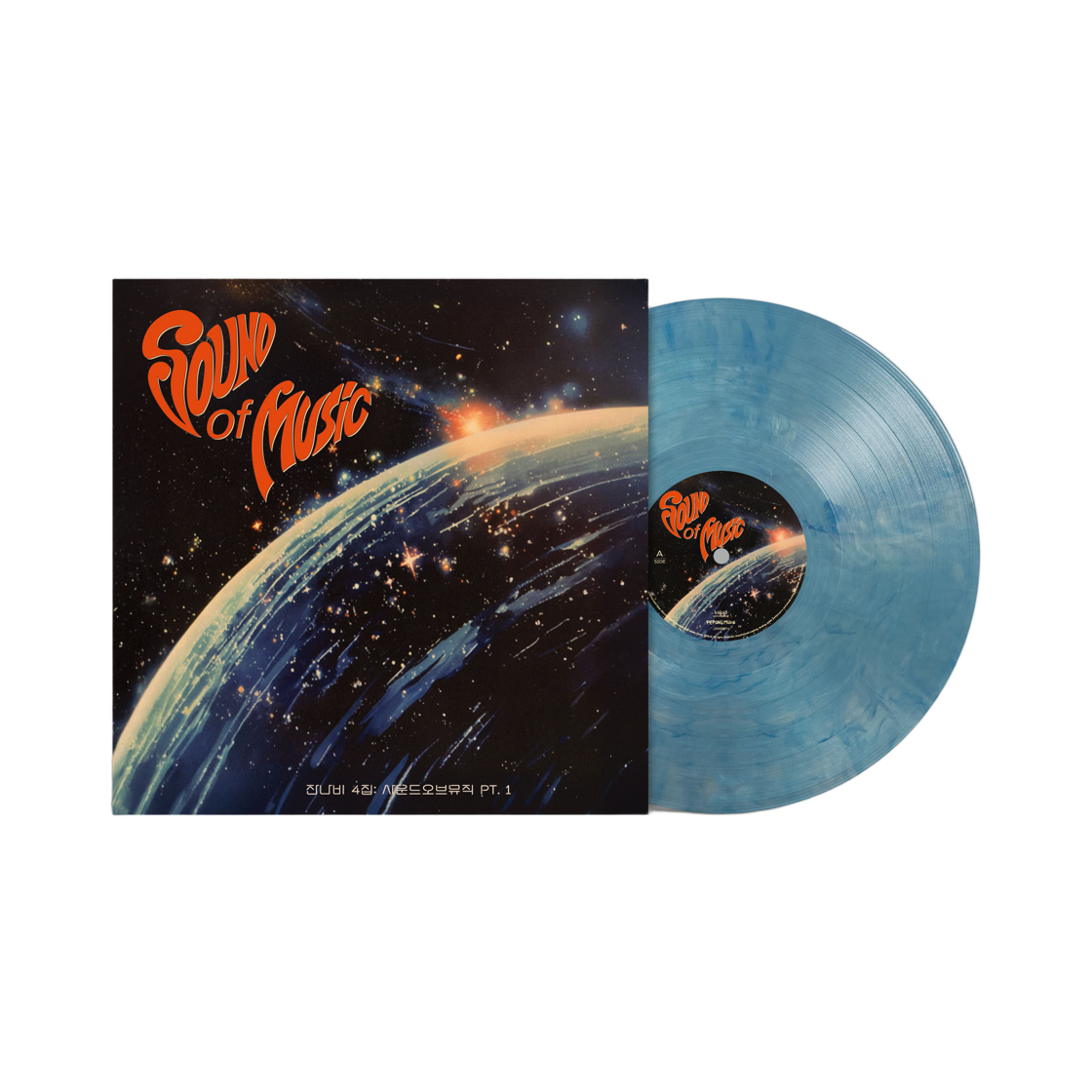 잔나비 정규 4집 사운드 오브 뮤직 Pt.1 LP 블루 마엘스트롬 믹스(Jannabi 4th Album Sound of Music Pt.1 LP Blue Maelstrom Mix)