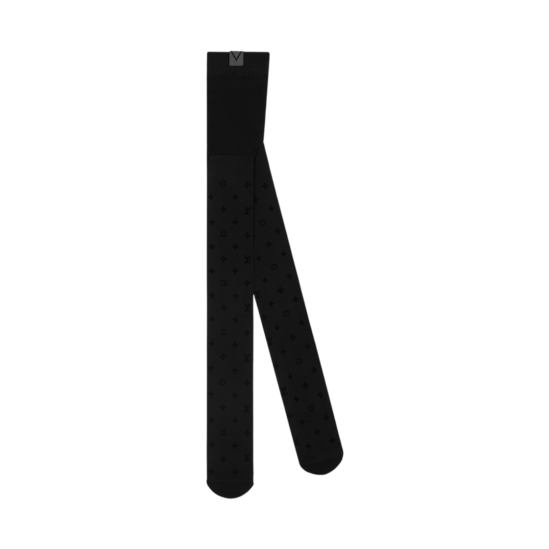 (W) 루이비통 모노그램 테이크오버 타이츠 블랙((W) Louis Vuitton Monogram Takeover Tights Black)
