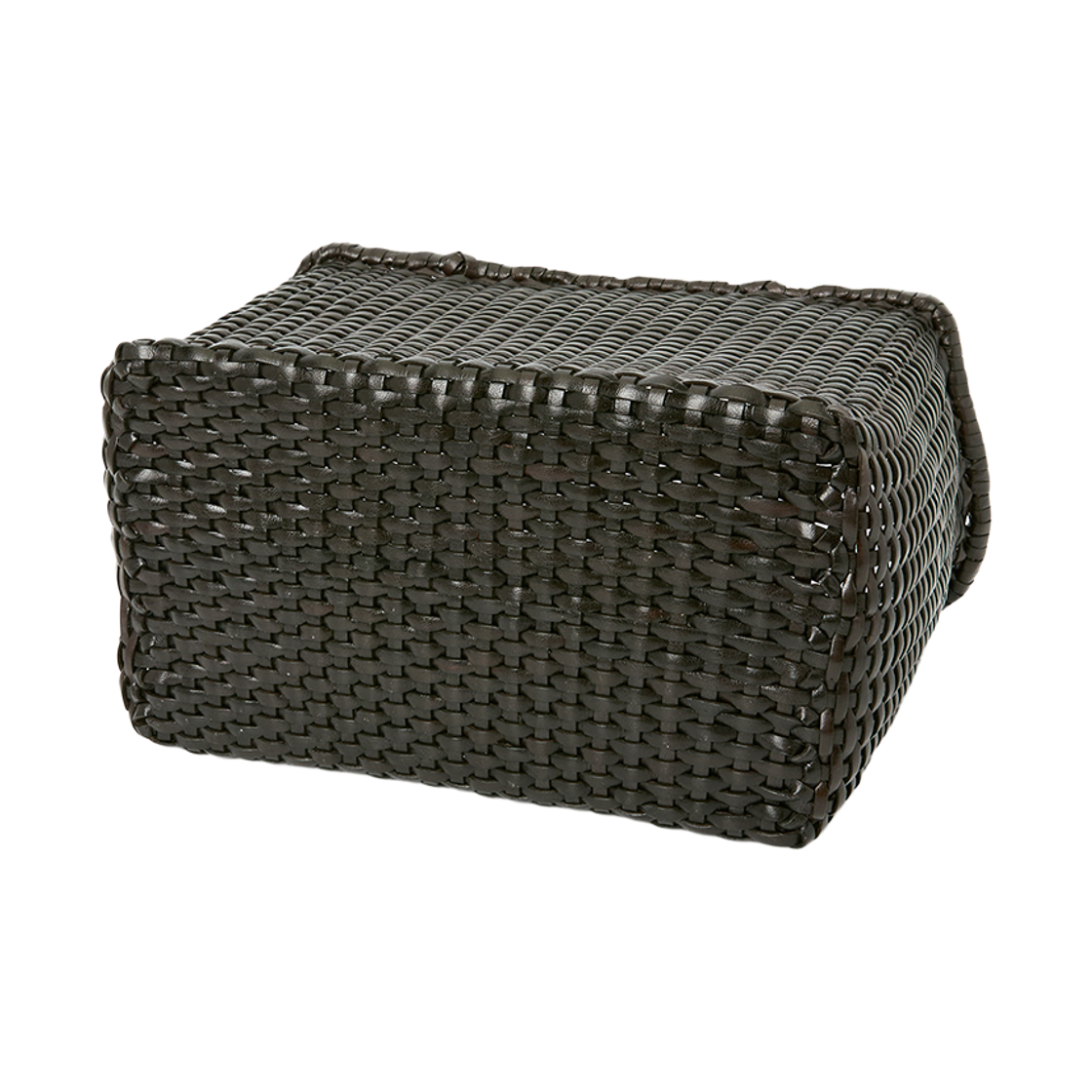 [15% 쿠폰] (W) 드래곤디퓨전 B 위브 스몰 바스켓백 브라운([15% 쿠폰] (W) Dragon Diffusion B Weave Small Basket Bag Brown) - 5