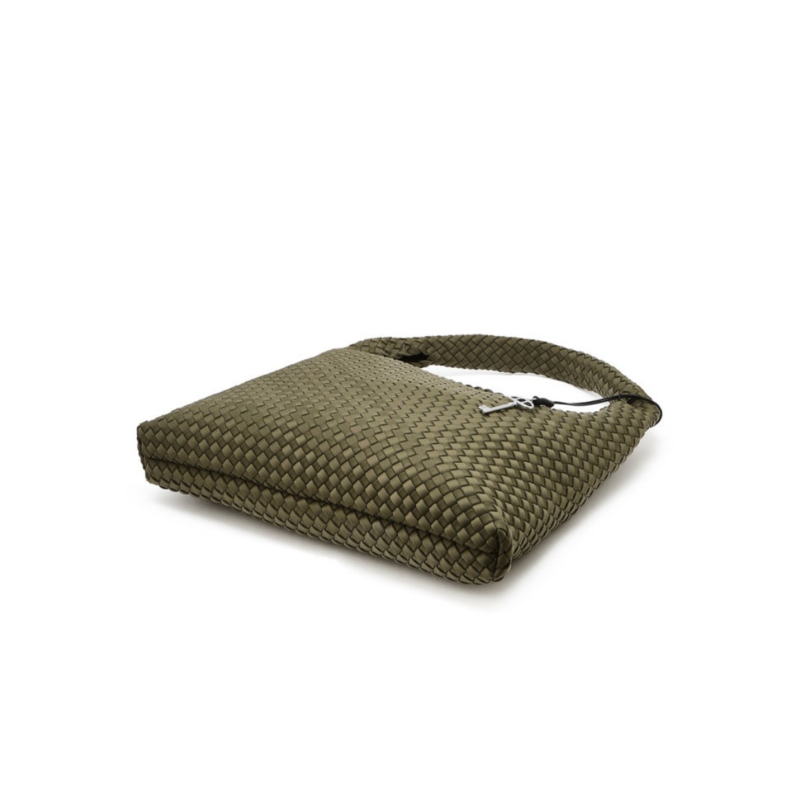 아떼 바네사브루노 액세사리 카키 네오플렌 위빙 숄더백 L AABA6E851K3 다크 카키(Athe Vanessabruno Acc Khaki Neoprene Weaving Shoulder Bag L Aaba6E851K3 Dark Khaki) - 2