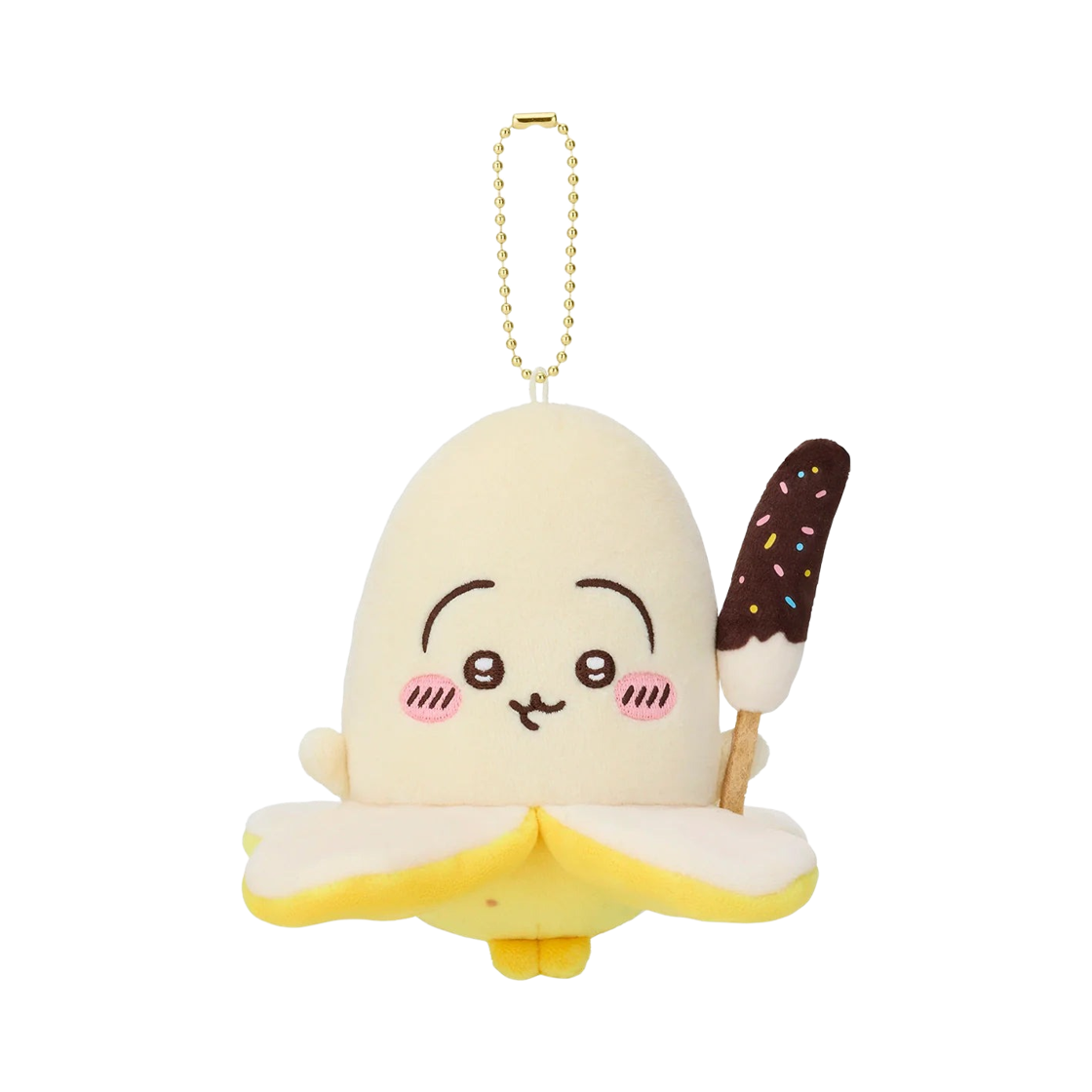 치이카와 포켓 프루트 마스코트 키링 바나나 우사기(Chiikawa Pocket Fruit Mascot Keyring Banana Usagi)