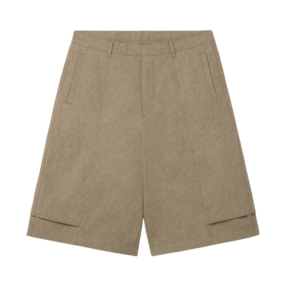 CWPAM26363BEX Customellow Cotton Bdu Shorts Beige