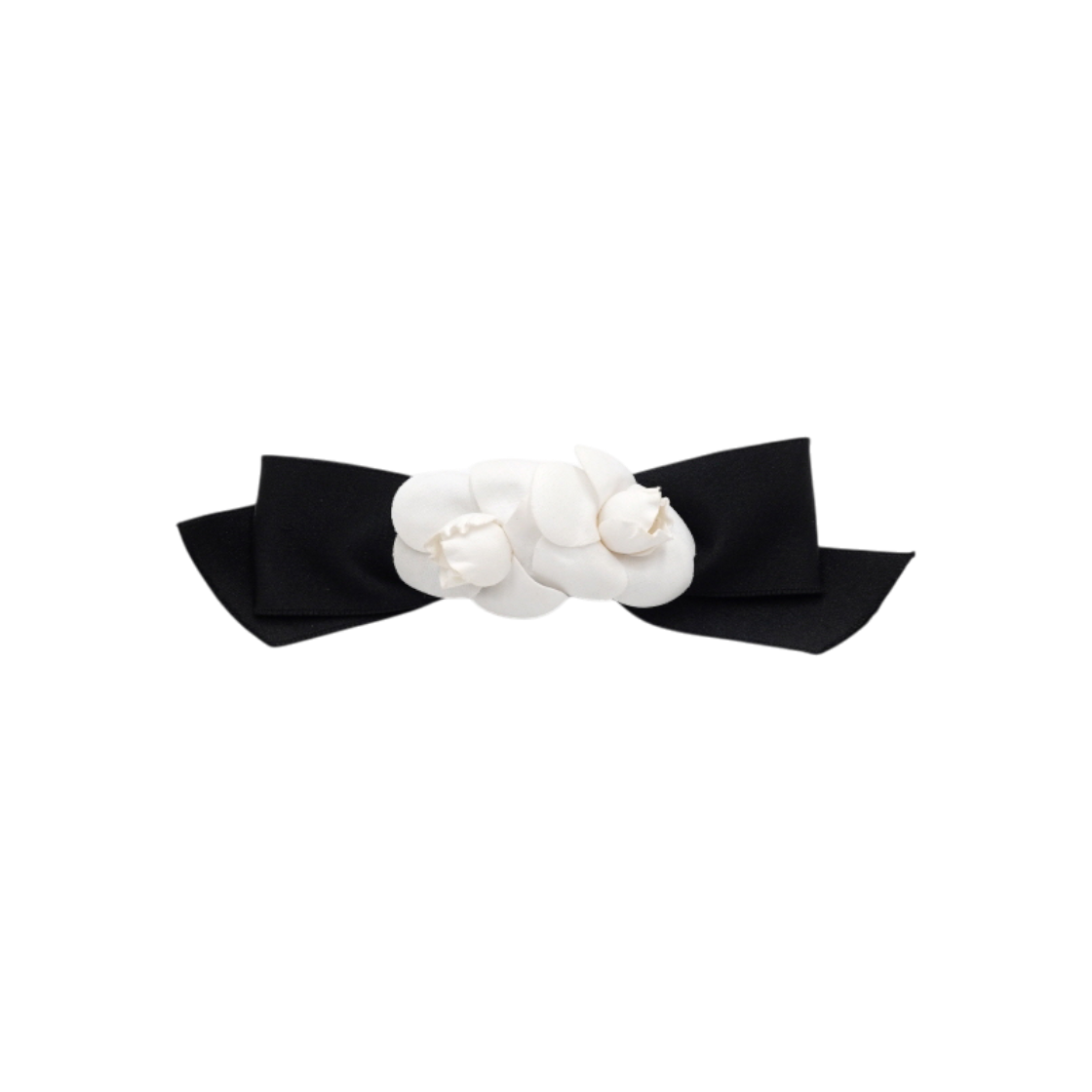 IT4H2HJAQO2K Chanel Vintage White Camellia Hair Clip