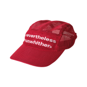 [KREAM 단독] runwhither Mesh Cap Red