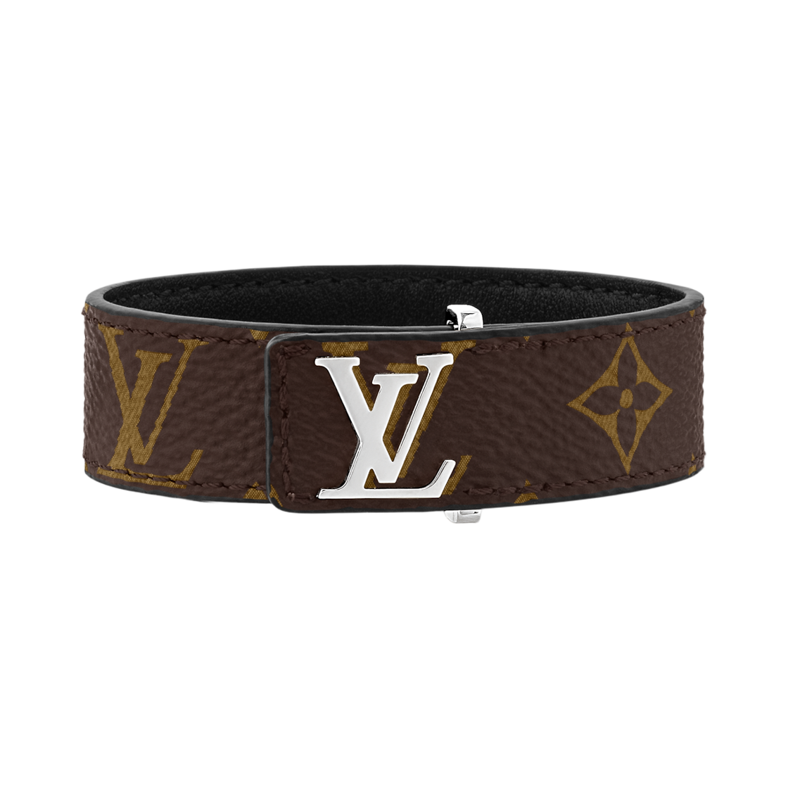 M4166E/M4166D Louis Vuitton LV Slim Bracelet Monogram Silver