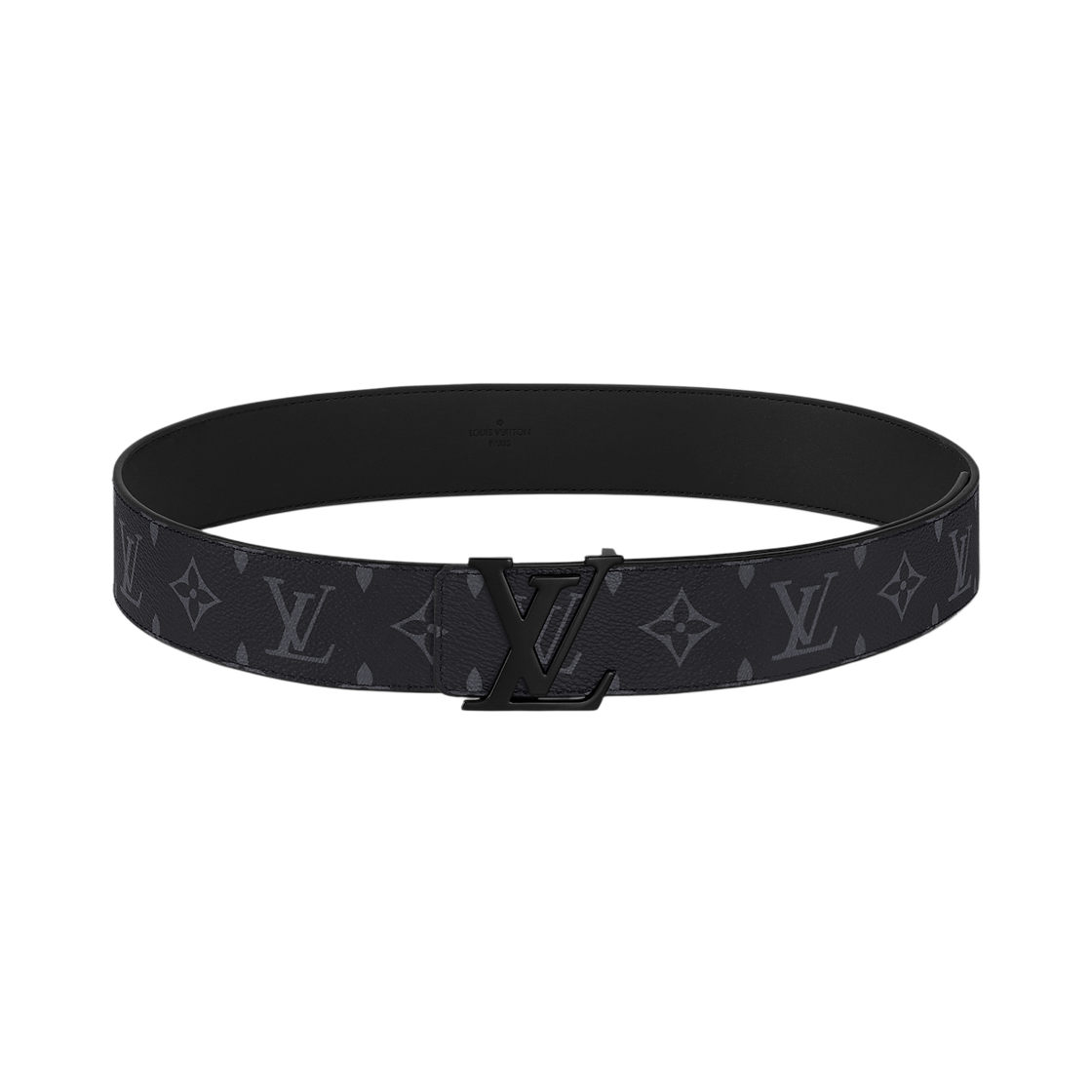 - Louis Vuitton LV Initiales 40mm Matte Belt Black