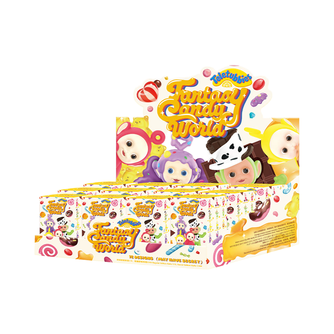 - Pop Mart Teletubbies Fantasy Candy World Series Figures Sealed Case (12 Blind Boxes)