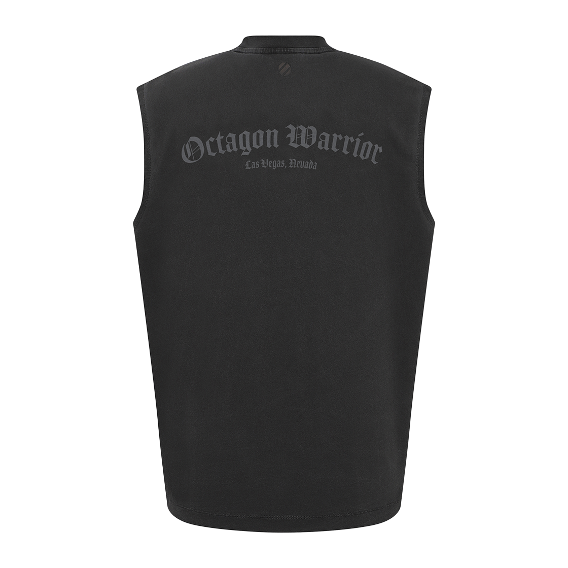 유에프씨 스포츠 옥타곤 워리어 오버핏 슬리브리스 차콜 U2SLX2104CH(UFC SPORT Octagon Warrior Oversized Fit Sleeveless Charcoal) - 3