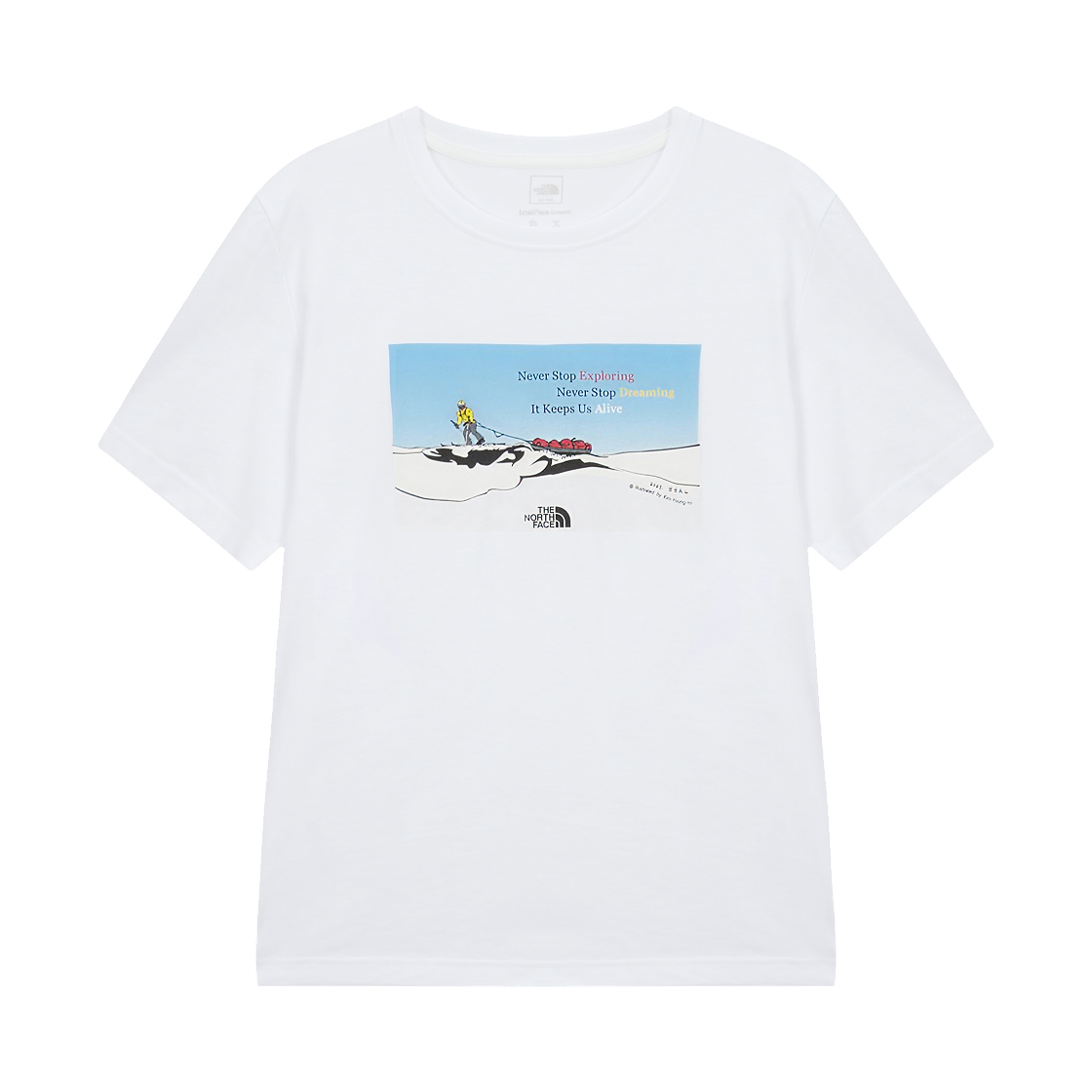 NT7US63B The North Face 69Days Expedtion S/S R/T-Shirt 2 White - 26SS