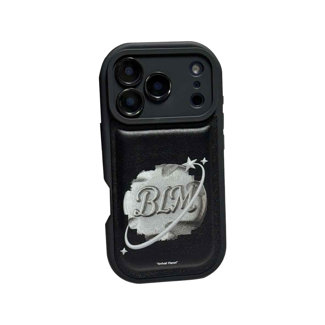 블레임스튜디오 실버 플래닛 레더케이스(BLAMESTUDIO Orbit Silver Planet Leather Case)