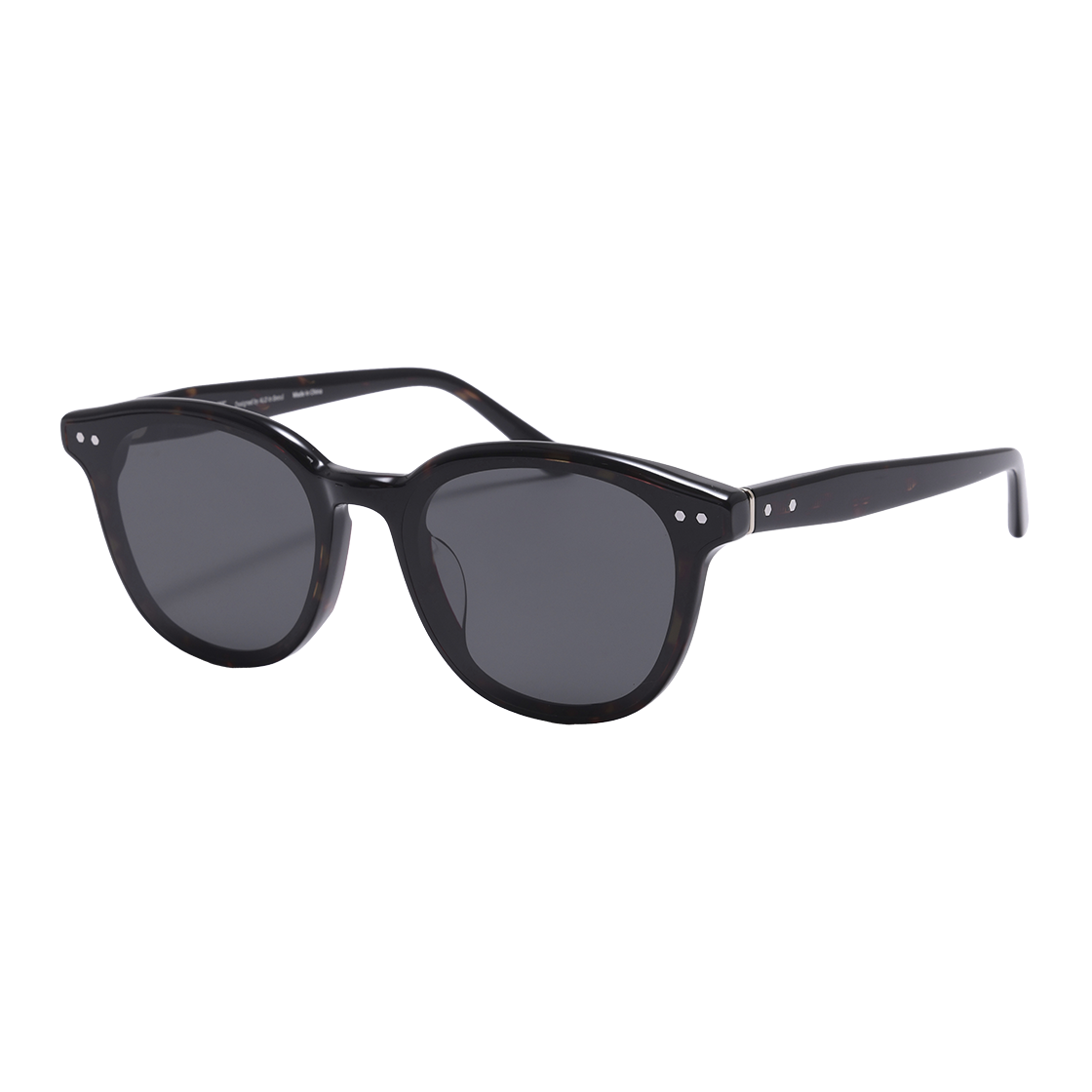 알로아이웨어 [SILVERBITE] SBS1604 1818G 플랫바 소프트 스퀘어 톨토이즈 선글라스(ALO EYEWEAR [SILVERBITE] SBS1604 1818G Flat Bar Soft Square Tortoise Sunglasses) - 2
