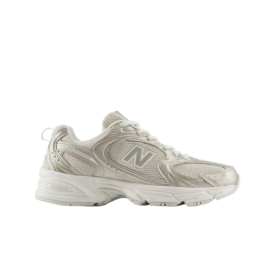 U5301Z0 New Balance 530 Gold Metallic Linen - D Standard
