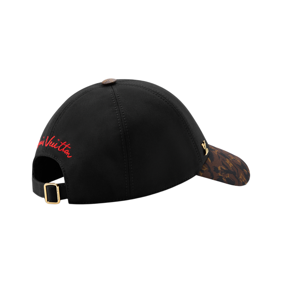 (W) 루이비통 LV 사파리 캡 블랙((W) Louis Vuitton LV Safari Cap Black) - 2
