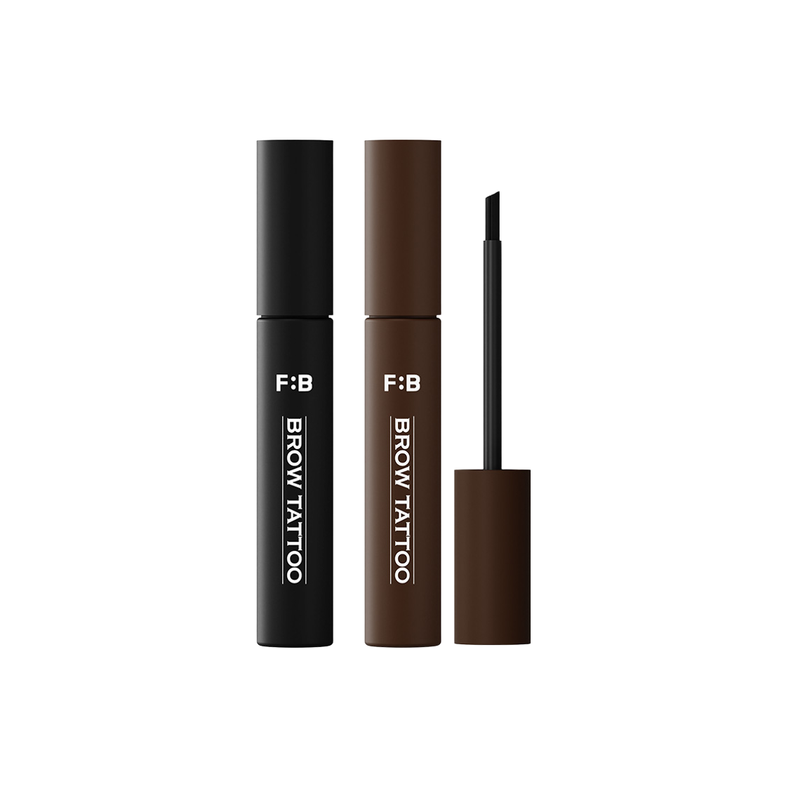 포뷰트 틴티드 아이브로우 타투 블랙/브라운(FORBEAUT Tinted Eyebrow Tattoo Black/Brown)