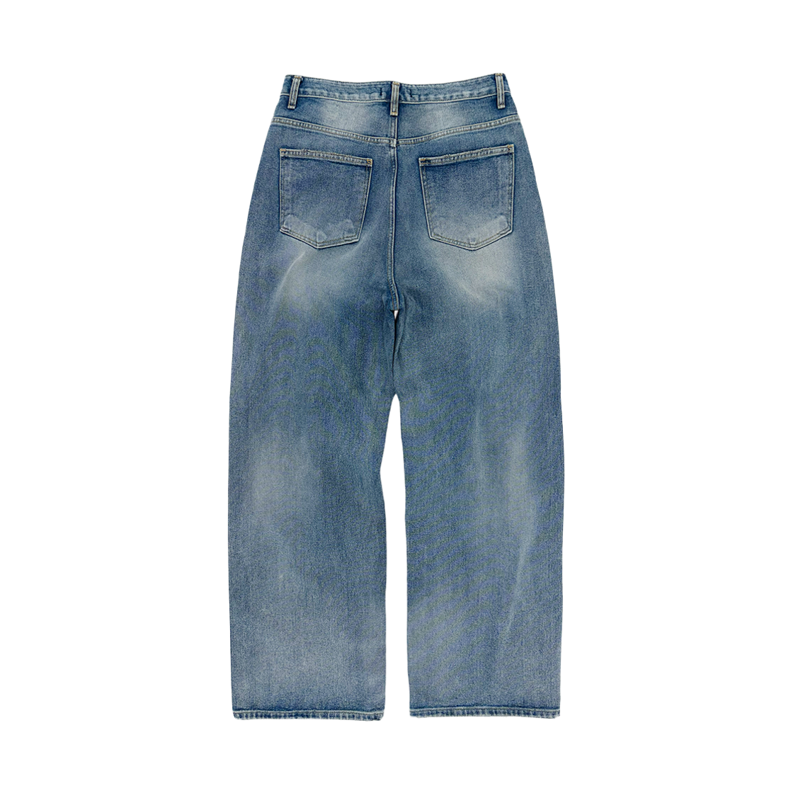 이피알 레이어 리페어 와이드 레그 데님(Epr. Layer Repaired Wide Leg Denim) - 2