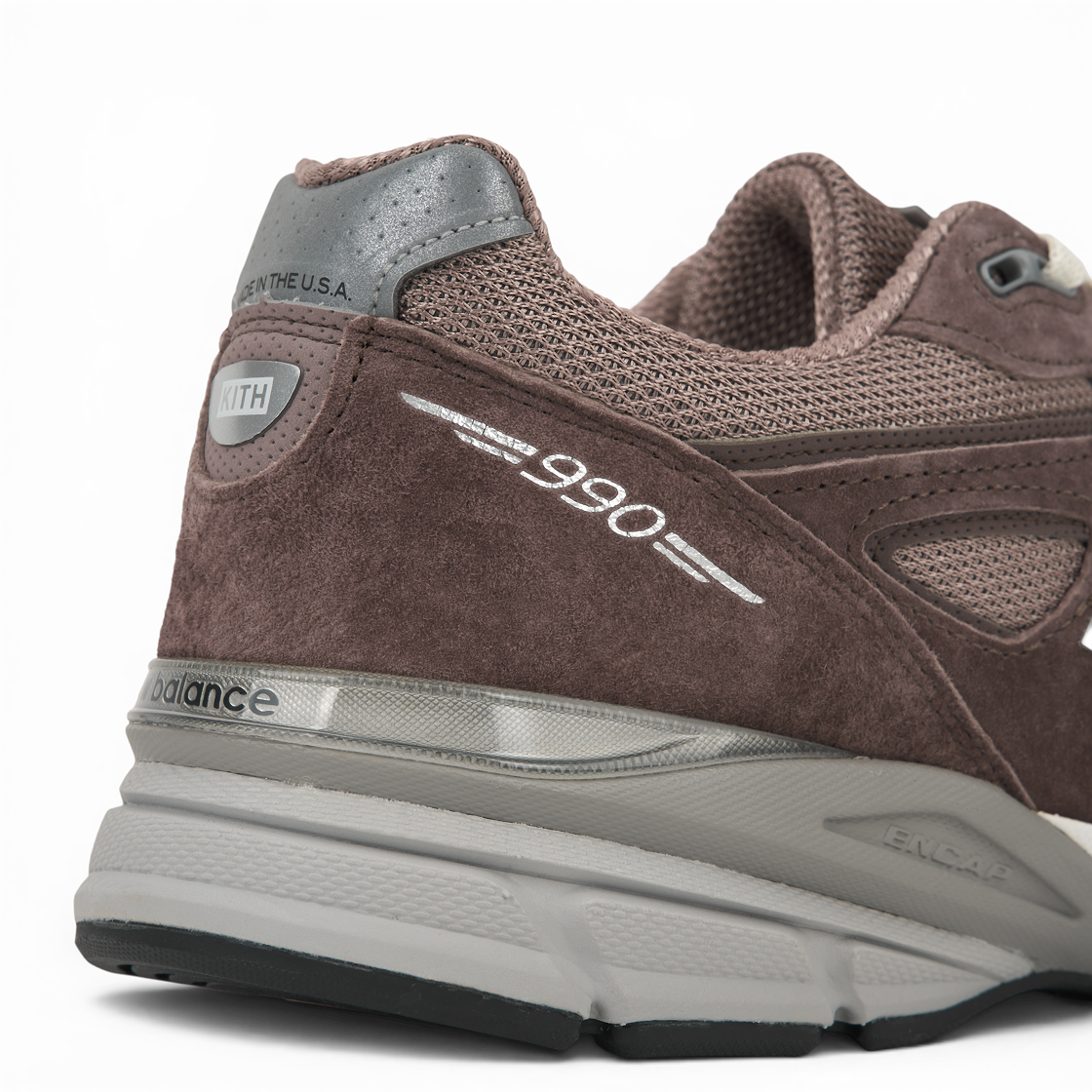 뉴발란스 x 키스 990v4 메이드 인 USA 더스티 모브(New Balance x Kith 990v4 Made in USA Dusty Mauve) - 8