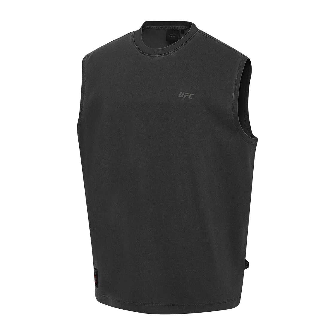 유에프씨 스포츠 옥타곤 워리어 오버핏 슬리브리스 차콜 U2SLX2104CH(UFC SPORT Octagon Warrior Oversized Fit Sleeveless Charcoal) - 2
