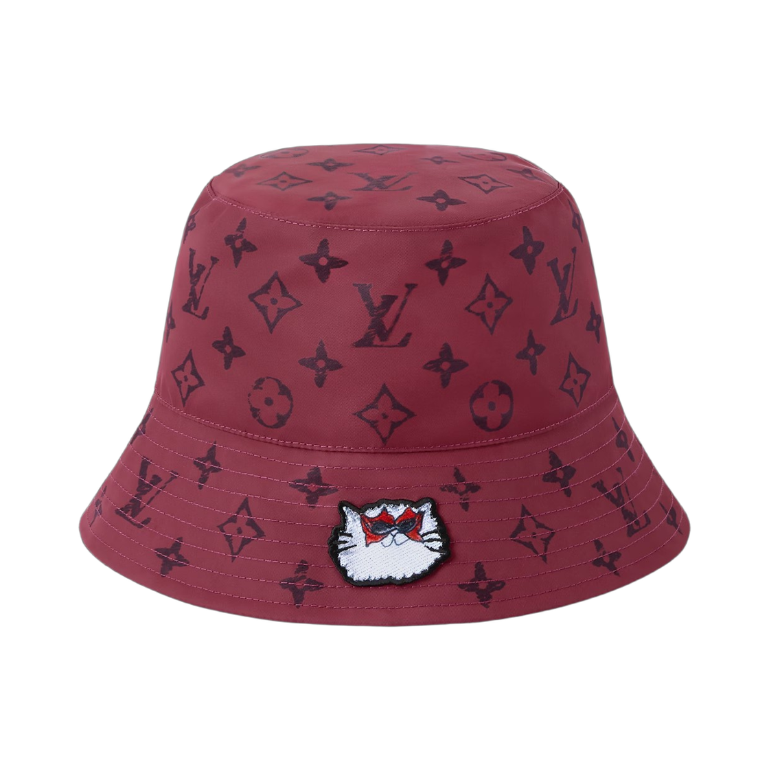 M5194S/M5194M (W) Louis Vuitton Monogram Pocket Bucket Raspberry
