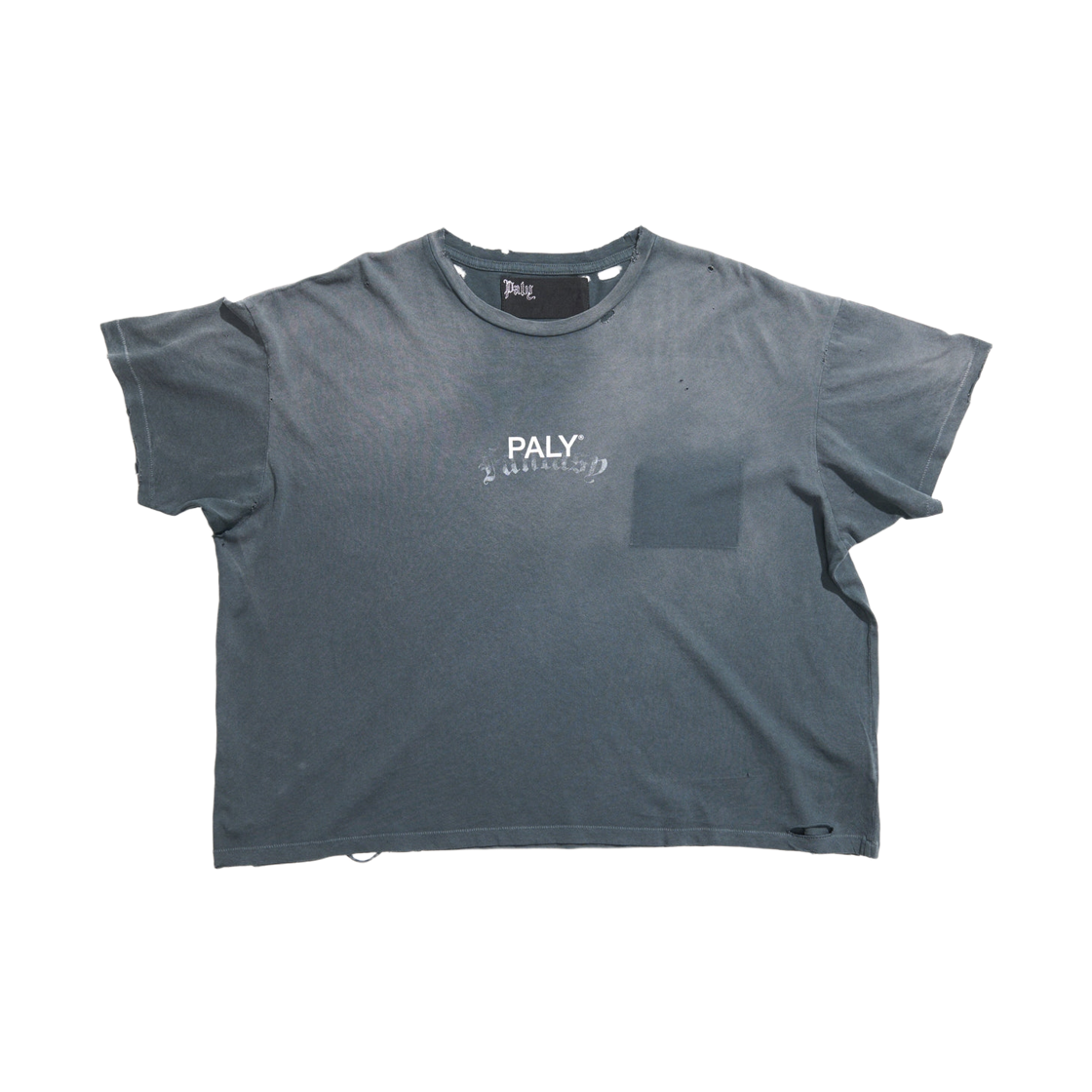 팔리 할리우드 코어 로고 티셔츠 빈티지 블랙(Paly Hollywood Core Logo T-Shirt Vintage Black)