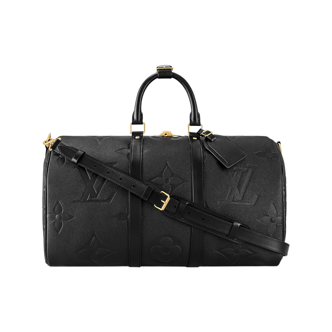 M45532 Louis Vuitton Keepall Bandouliere 45 Black