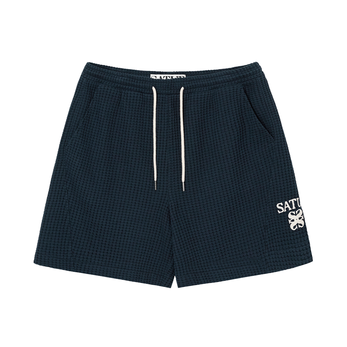 세터 와플 밴딩 쇼츠 네이비(SATUR Waffle Banding Shorts Navy)
