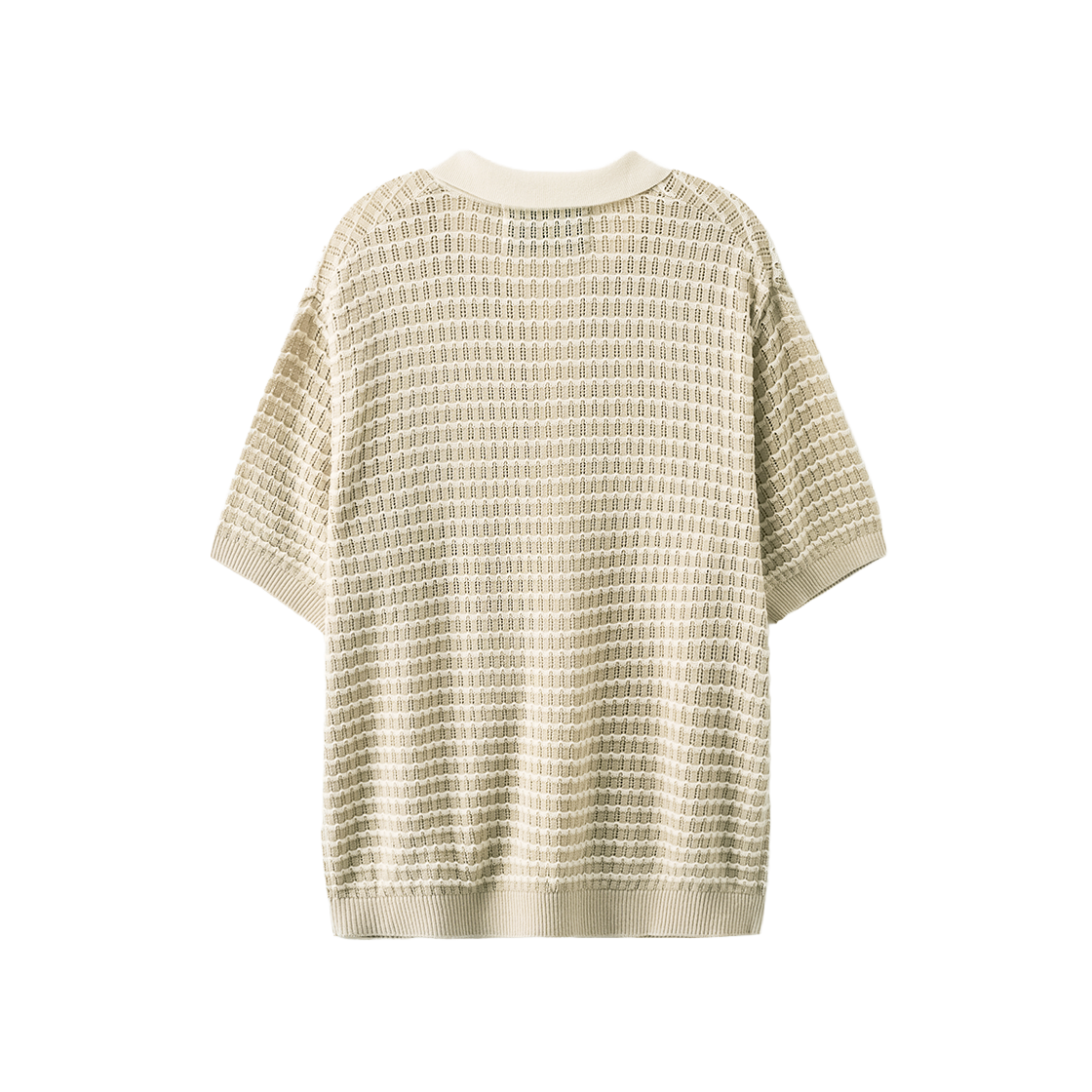 세터 스카시 칼라 하프 니트 가디건 크림(SATUR Skashi Collar Half Knit Cardigan Cream) - 2