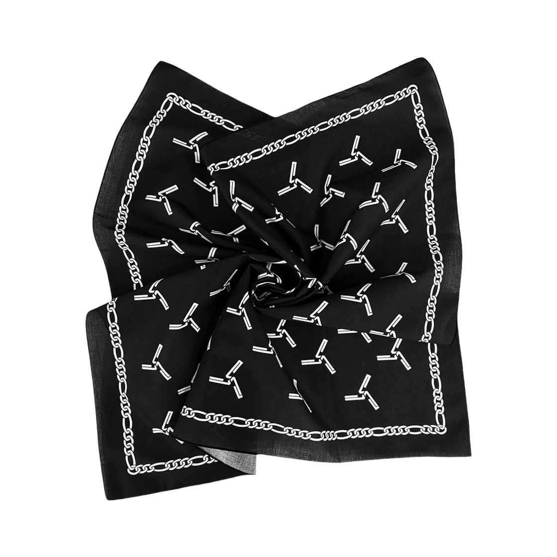 이피알 레이어 패턴 반다나 블랙(Epr. Layer Pattern Bandana Black)