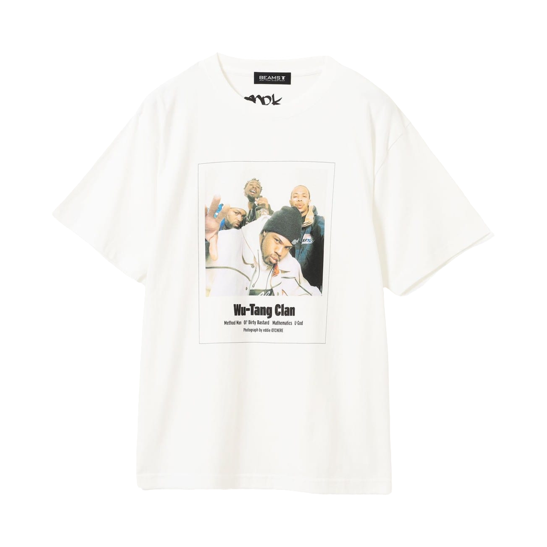 75-08-1723-457 Beams x Eddie Otchere Wu-Tang Clan Group T-Shirt 1 White