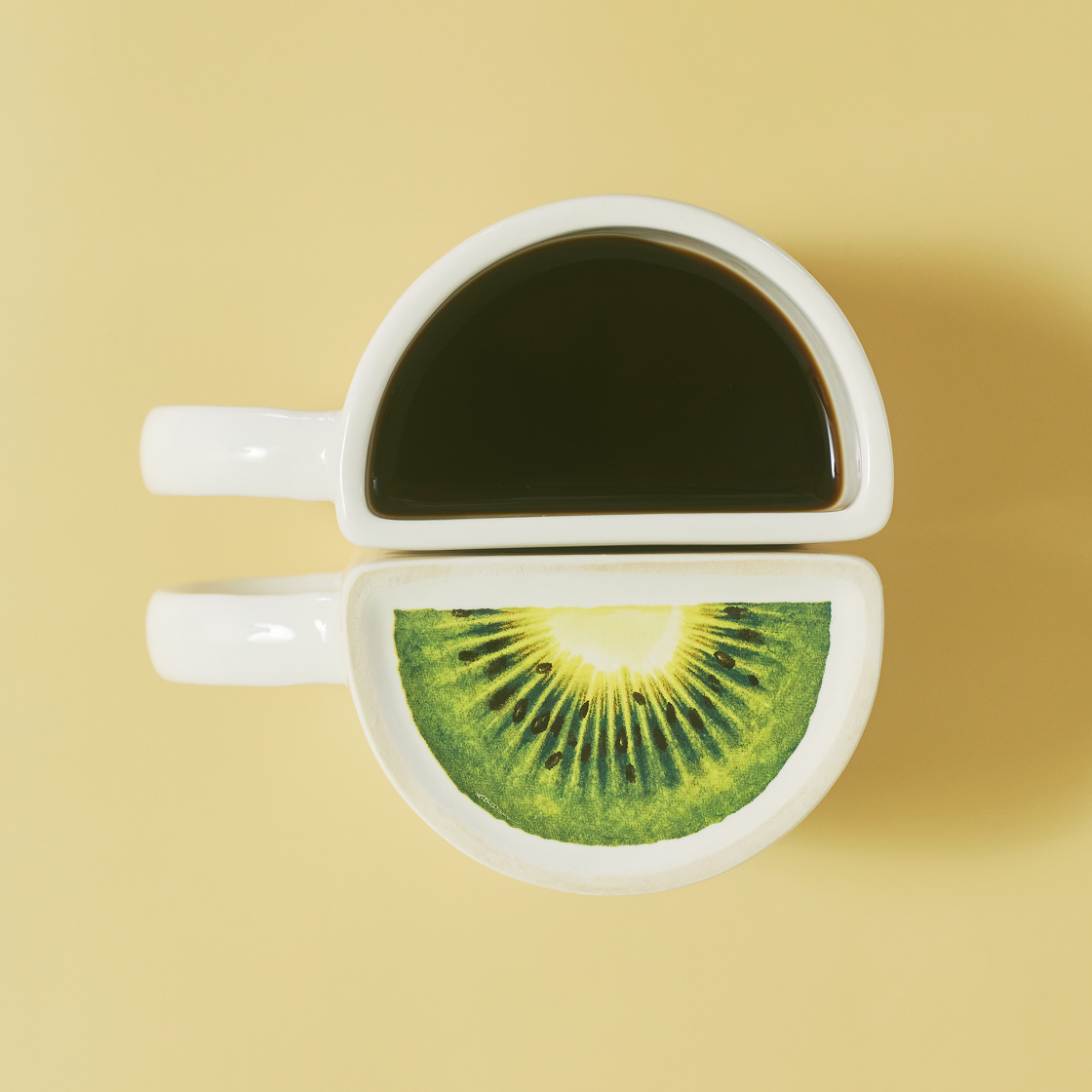 세이투셰 키위 하프 머그 세트(Say Touche Kiwi Half Mug Set) - 3