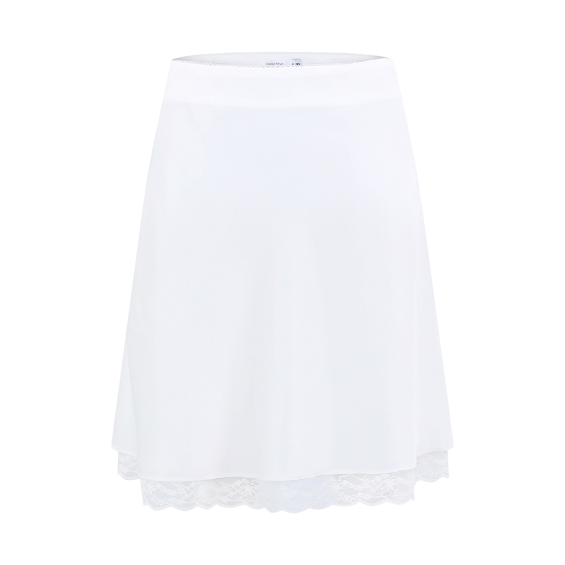 레이즈미야 클레어 레이스 미디 스커트 화이트(REISE MIYA Claire Lace Midi Skirt White)