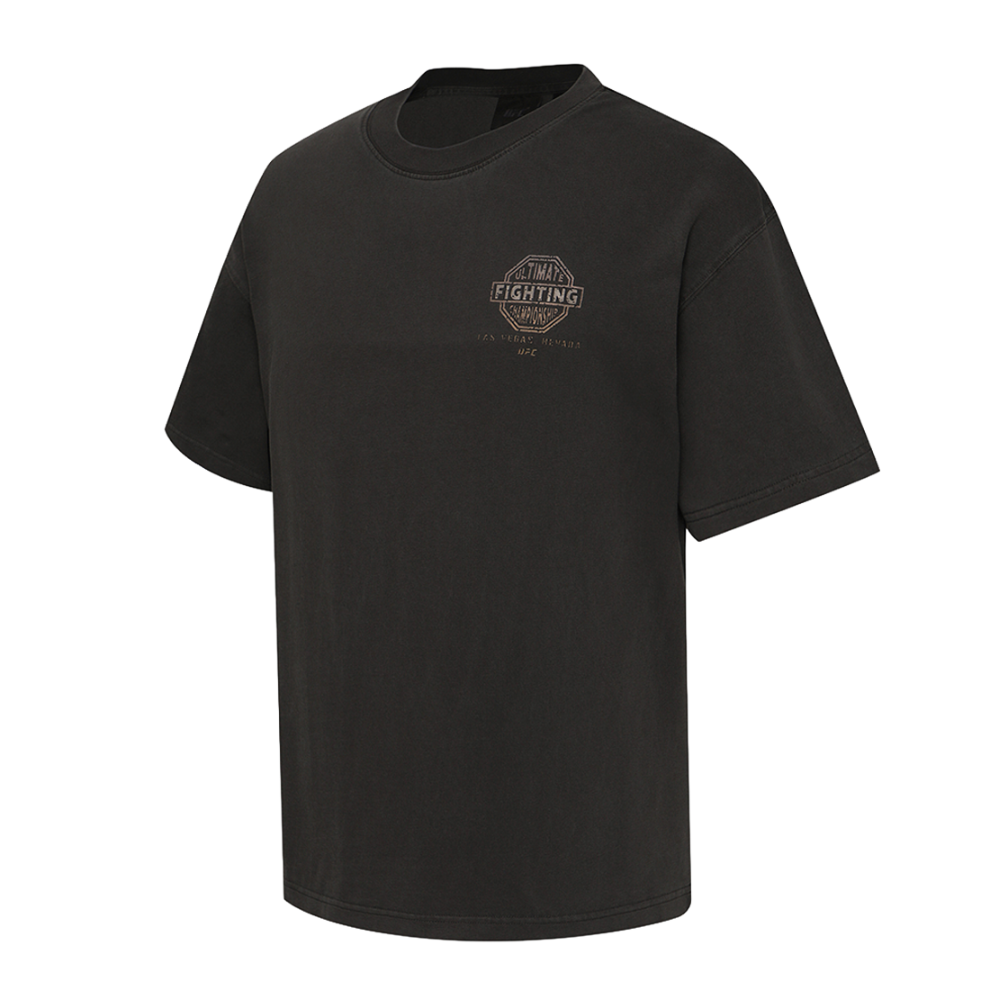 유에프씨 스포츠 컴뱃 릴렉스핏 다잉 반팔 티셔츠 차콜 U2SSX2321CH(UFC SPORT Combat Relaxed Fit Dyeing Short Sleeve Charcoal) - 2