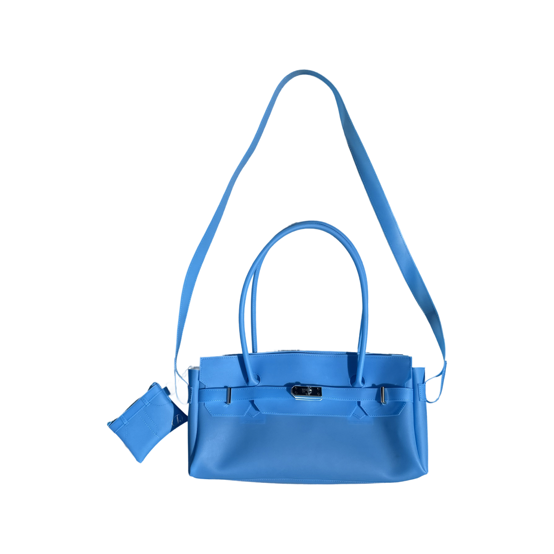 다이닛 젤리 투웨이 백 블루(Deinet Jelly Two-Way Bag Blue) - 2