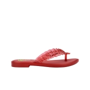 (W) Melissa x Ganni Flip Flop Slim Red