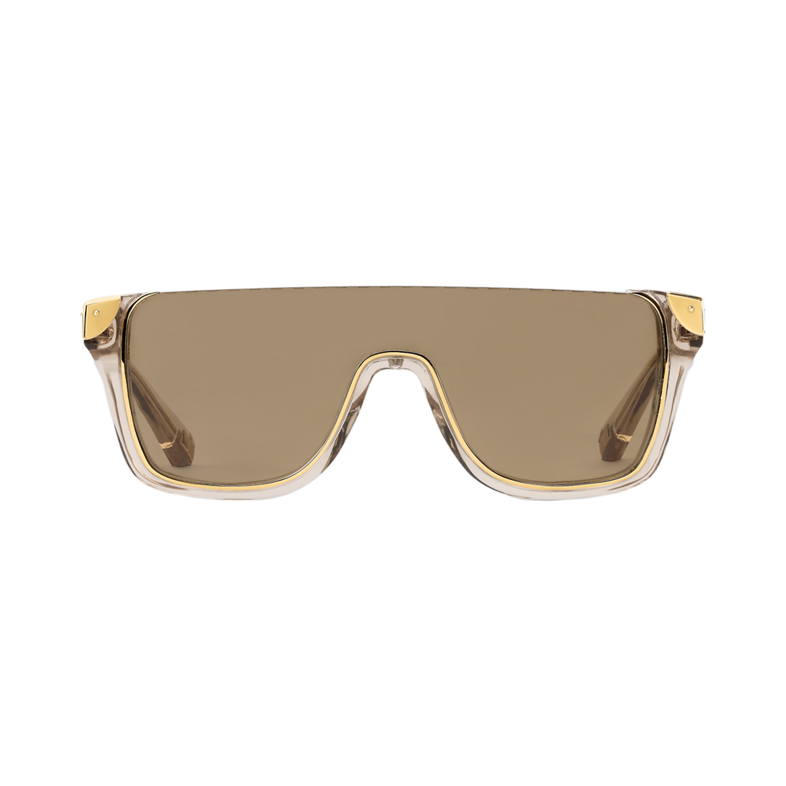 Z3243U Louis Vuitton LV Heritage Mask Sunglasses Champagne
