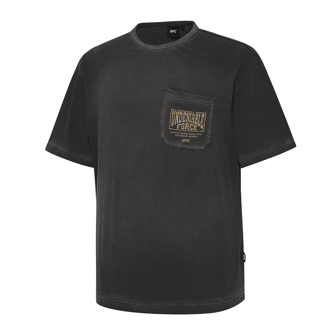 유에프씨 스포츠 데님라이크 릴렉스핏 반팔 티셔츠 U2SSX2319BK(UFC SPORT Denim-Like Relaxed Fit Ss Black) - 2