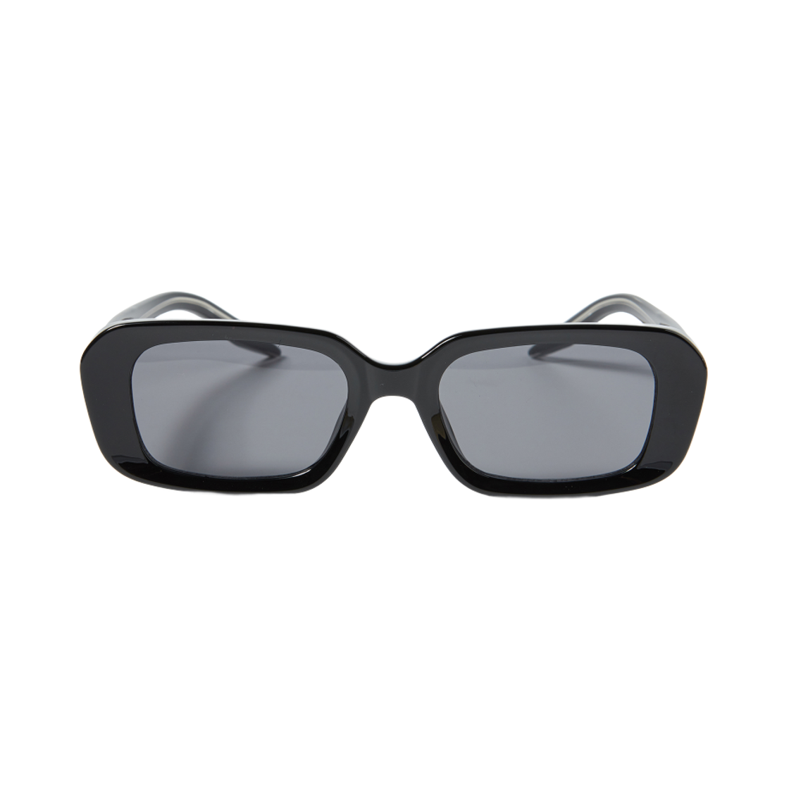한글 하드 스퀘어 선글라스 블랙(Hangle Hard Square Sunglasses Black) - 2