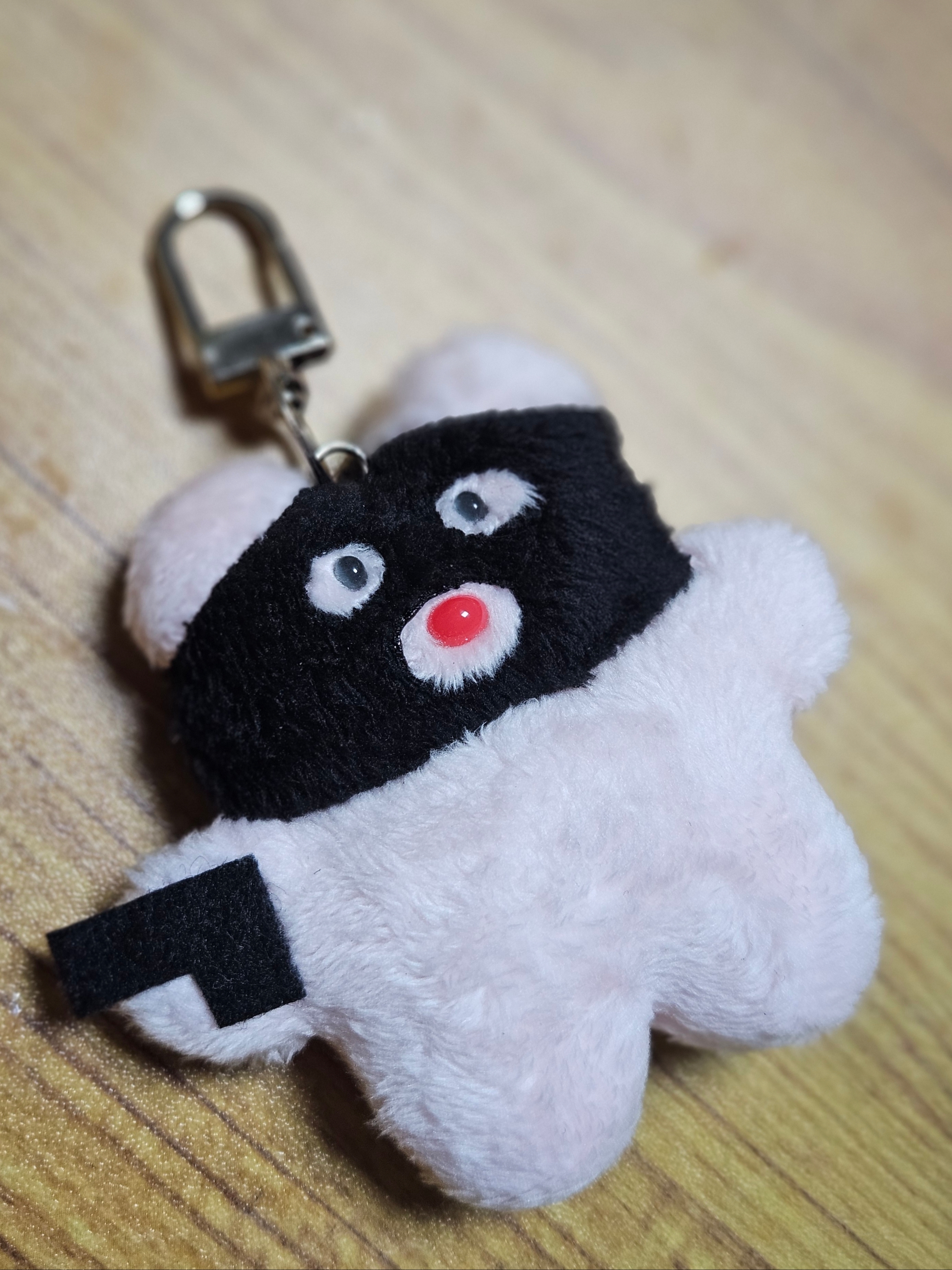ZZICONG STORE Handmade Churu Thief Cat Keyring 착용 스타일 - 2