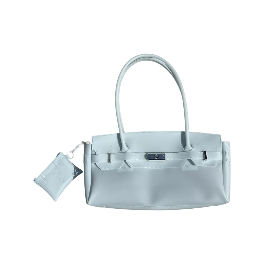다이닛 젤리 투웨이 백 아이스 블루(Deinet Jelly Two-Way Bag Ice Blue)