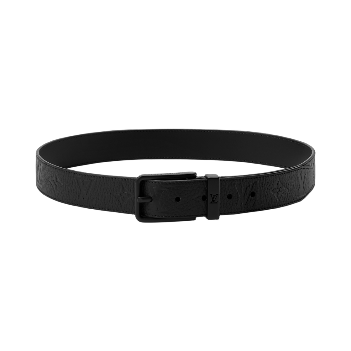 - Louis Vuitton Pont Neuf Taurillon Monogram 35mm Belt Black