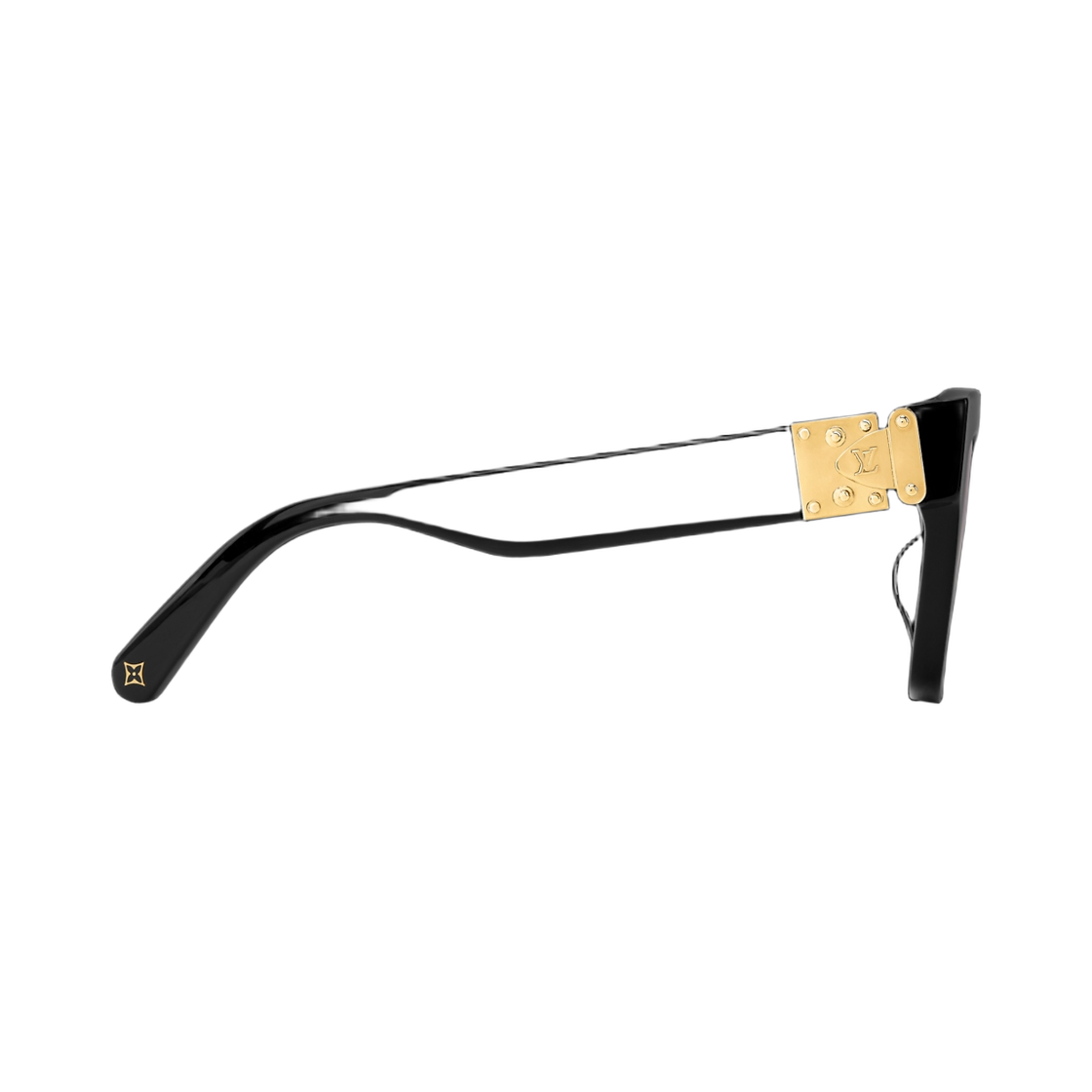 (W) 루이비통 S락 스퀘어 선글라스 블랙((W) Louis Vuitton S-Lock Square Sunglasses Black) - 3