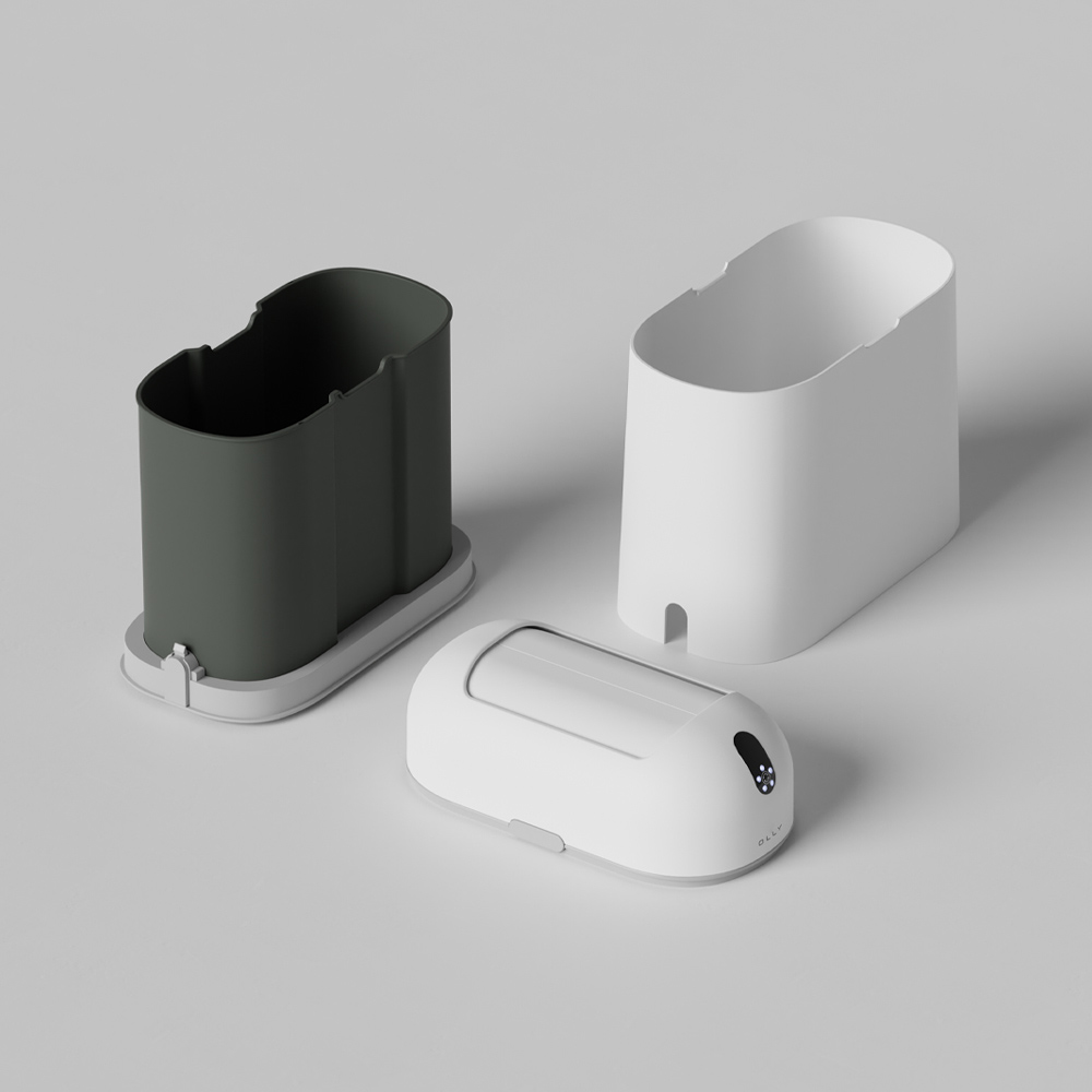 올리 스마트 센서 슬라이딩 오픈 휴지통 9L OLSB16(OLLY Smart Sensor Sliding Open Trash bin 9L OLSB16) - 6