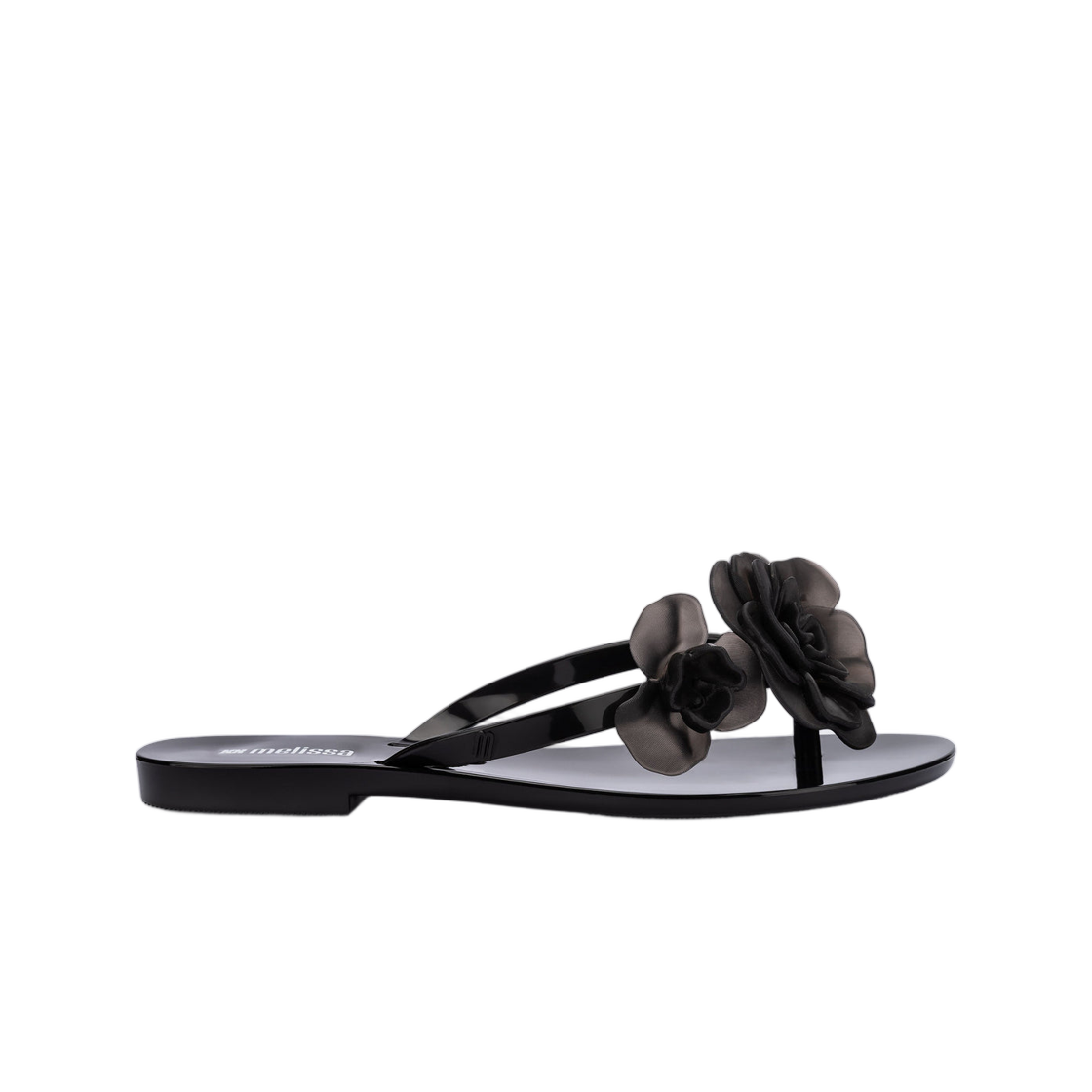 (W) 멜리사 하모닉 페탈 블랙((W) Melissa Harmonic Petals Black)