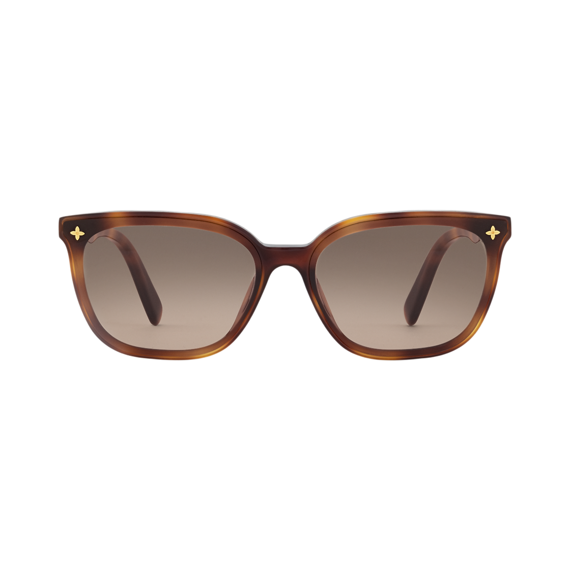 Z2500U (W) Louis Vuitton My Monogram Fame Rectangle Sunglasses Light Tortoise