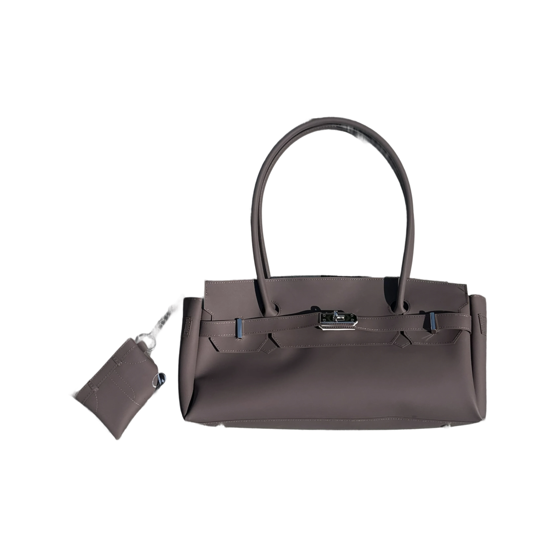 다이닛 젤리 투웨이 백 브라운(Deinet Jelly Two-Way Bag Brown)