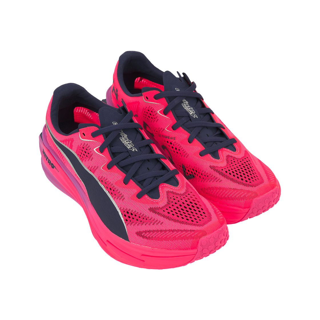 푸마 x 하이록스 디비에이트 나이트로 엘리트 4 퓨어 핑크 일렉트릭 오키드(Puma x Hyrox Deviate Nitro Elite 4 Pure Pink Electric Orchid) - 4