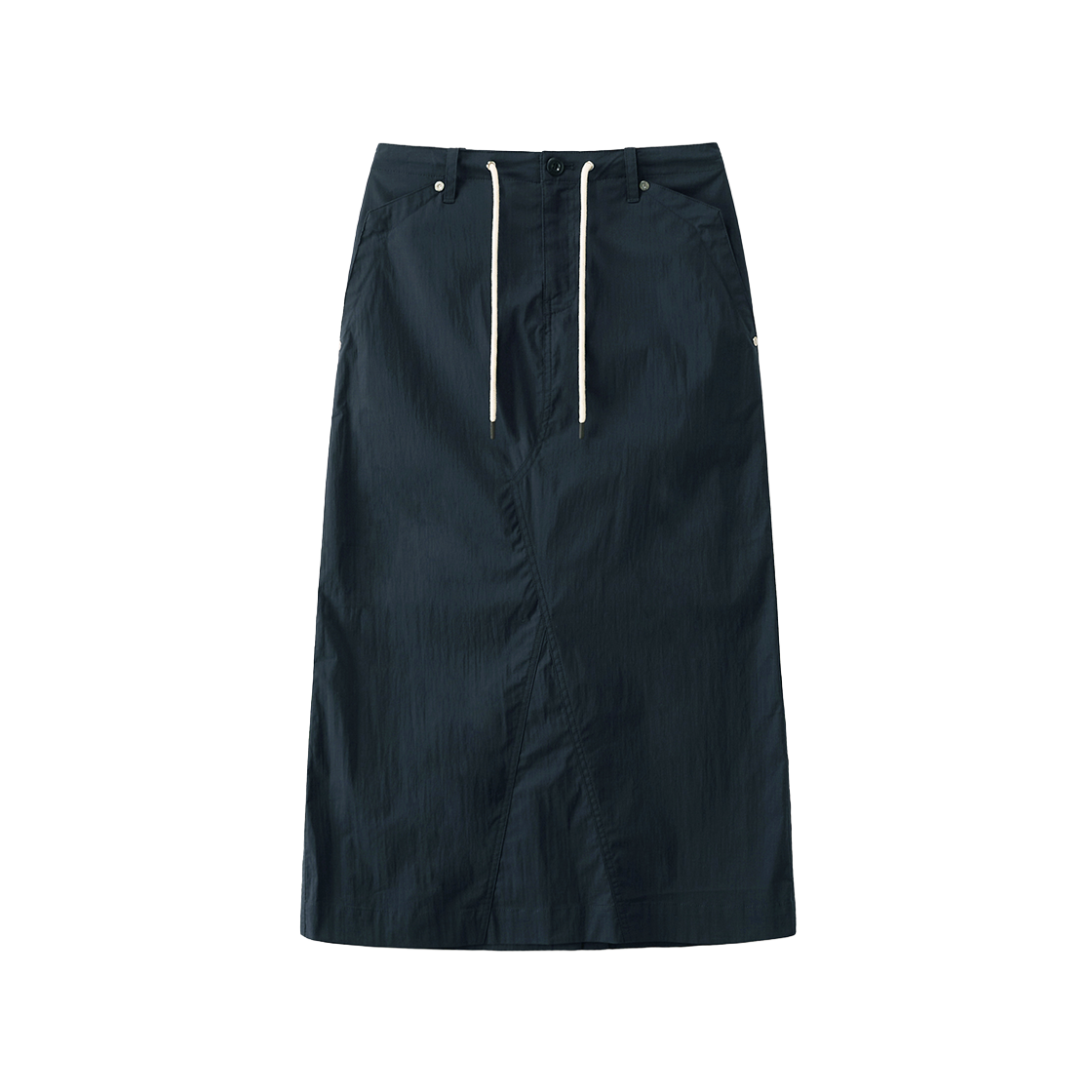 세터 우먼 파라슈트 롱 스커트 네이비(SATUR W Parachute Long Skirt Navy)
