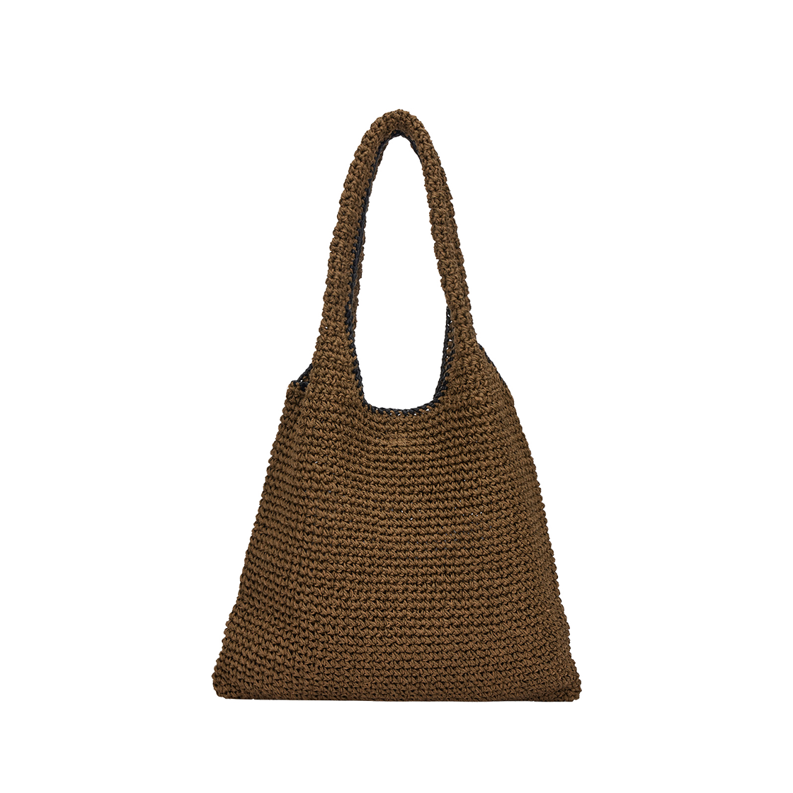 분크 보터 위빙 호보 라지 카키(vunque Boater Weaving Hobo L Khaki) - 4