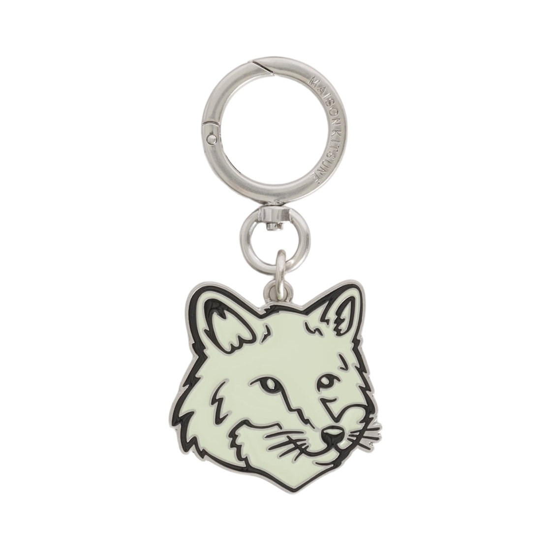 메종 키츠네 폭스 헤드 참 알로에 그린(Maison Kitsune Fox Head Charm Aloe Green) - 1