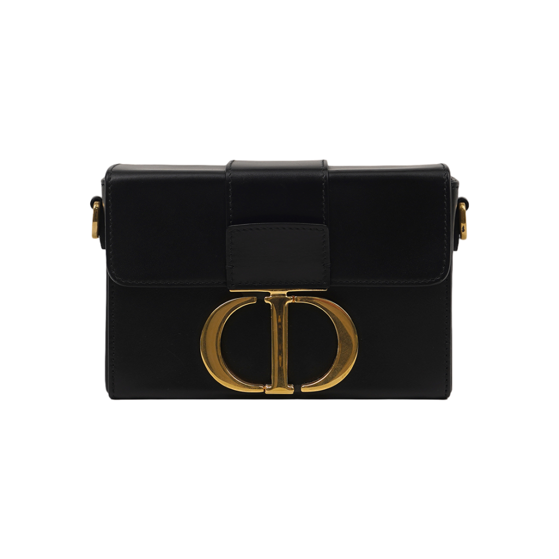 ITPBKNJGFMK4 Dior 30 Montaigne Mini Box Bag Black