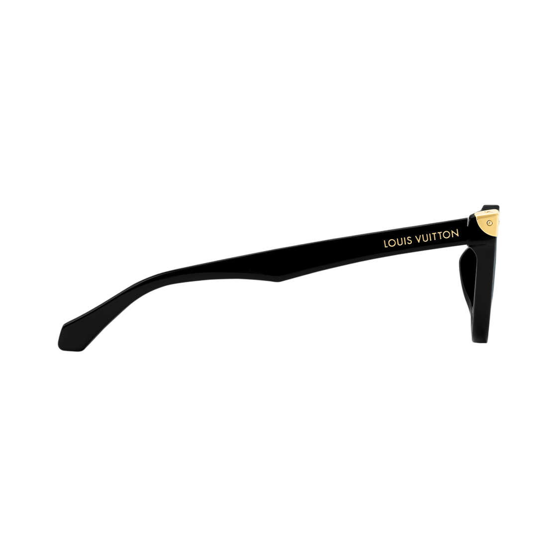 루이비통 LV 헤리티지 스퀘어 선글라스 골드 블랙(Louis Vuitton LV Heritage Square Sunglasses Gold Black) - 3